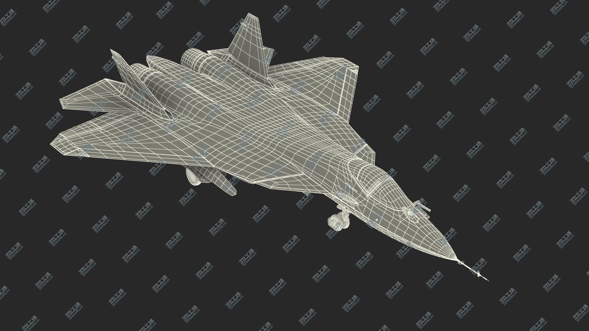 images/goods_img/20210313/SU 57 Stealth Jet Fighter Pixel Camouflage 3D/4.jpg